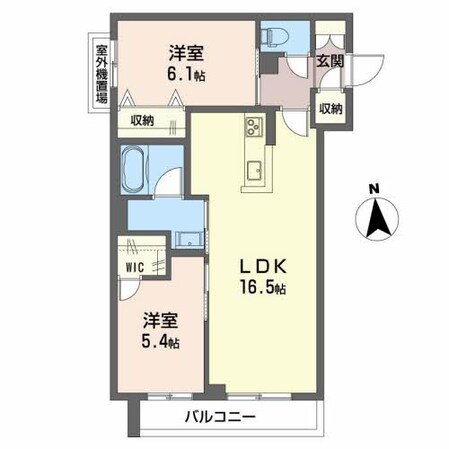 バルビゾン花園の物件間取画像